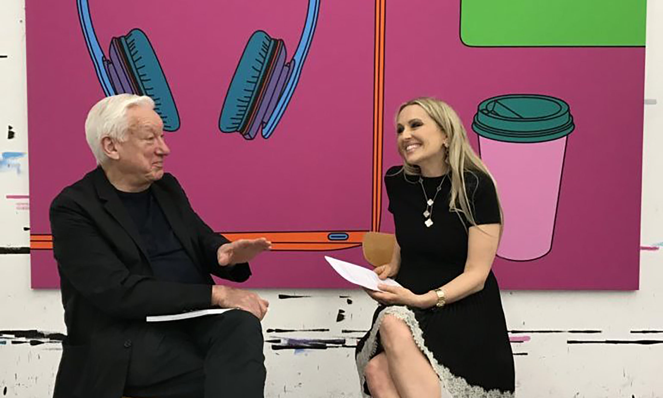 Майкл Крейг-Мартин и Ольга Ро