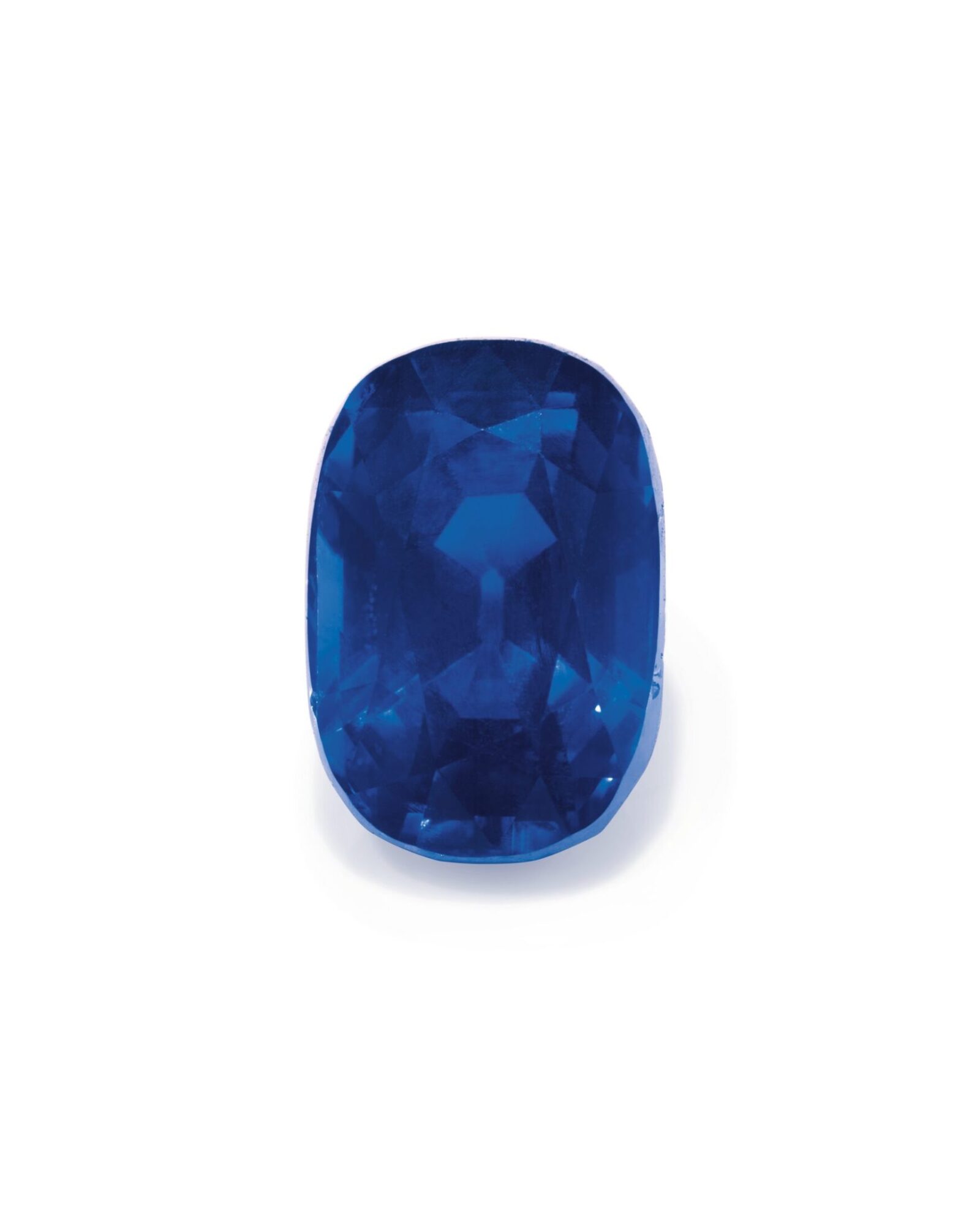 An unmounted sapphire of 4.78 cts, estiamte CHF120,000-160,000