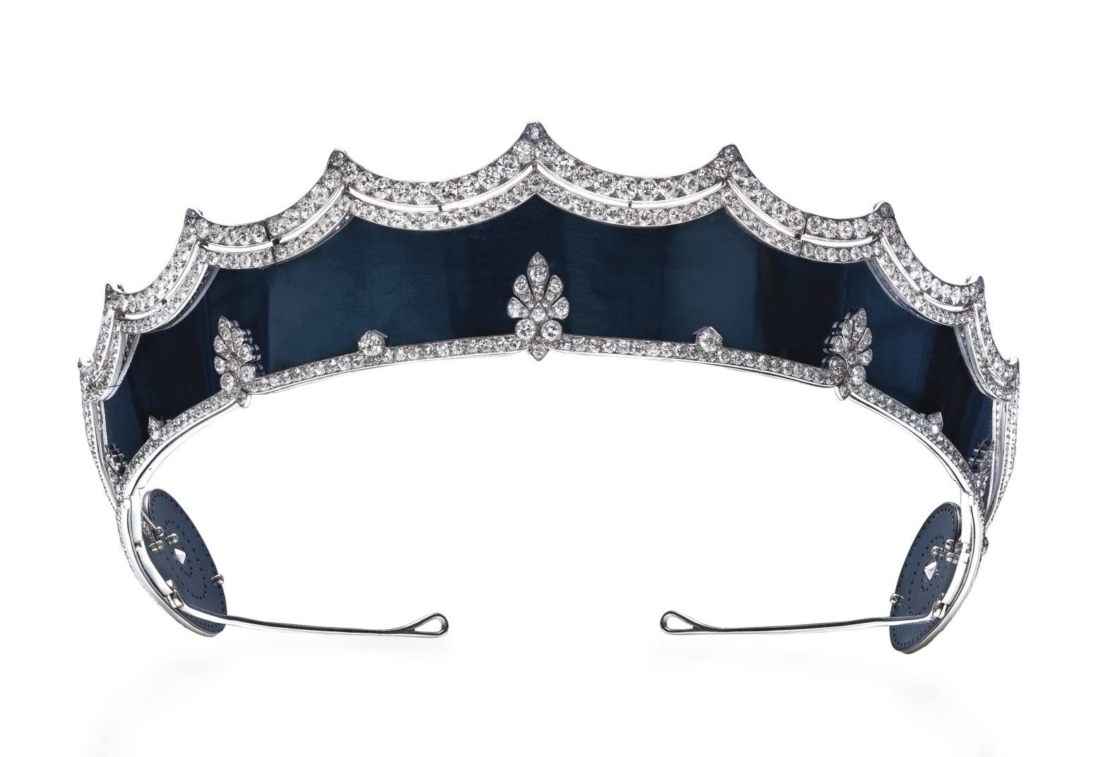 Early 20th century steel and diamond tiara by Carier, estimate CHF350,000-500,000