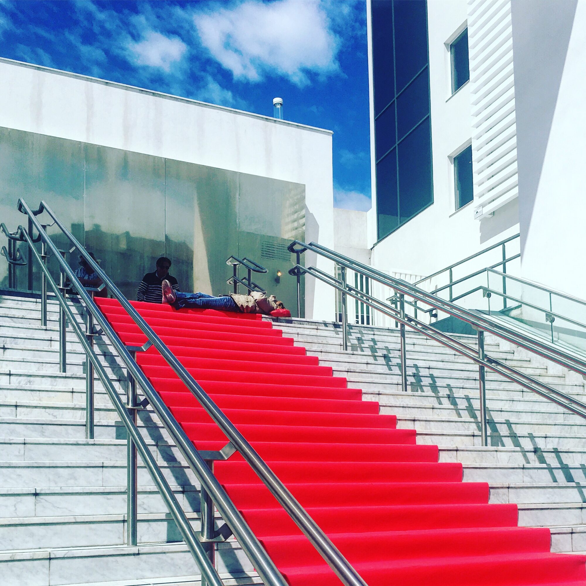 Red Carpet at the train station in Cannes during the Cannes Film Festival / Photo by Kristina Moskalenko