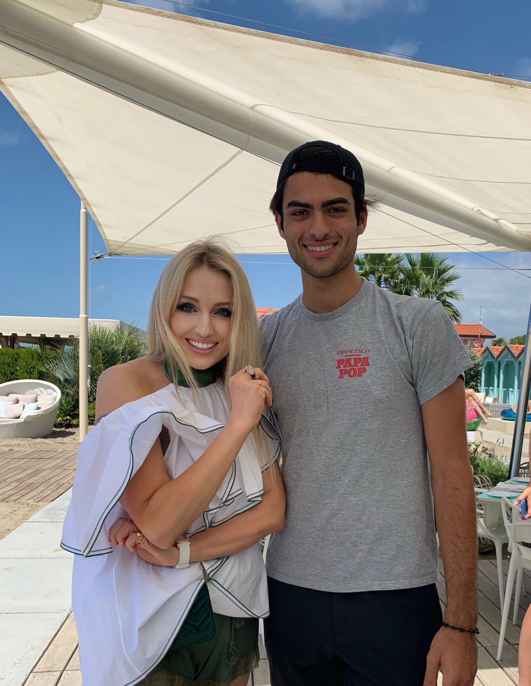 Olga Roh with Mateo Bocelli