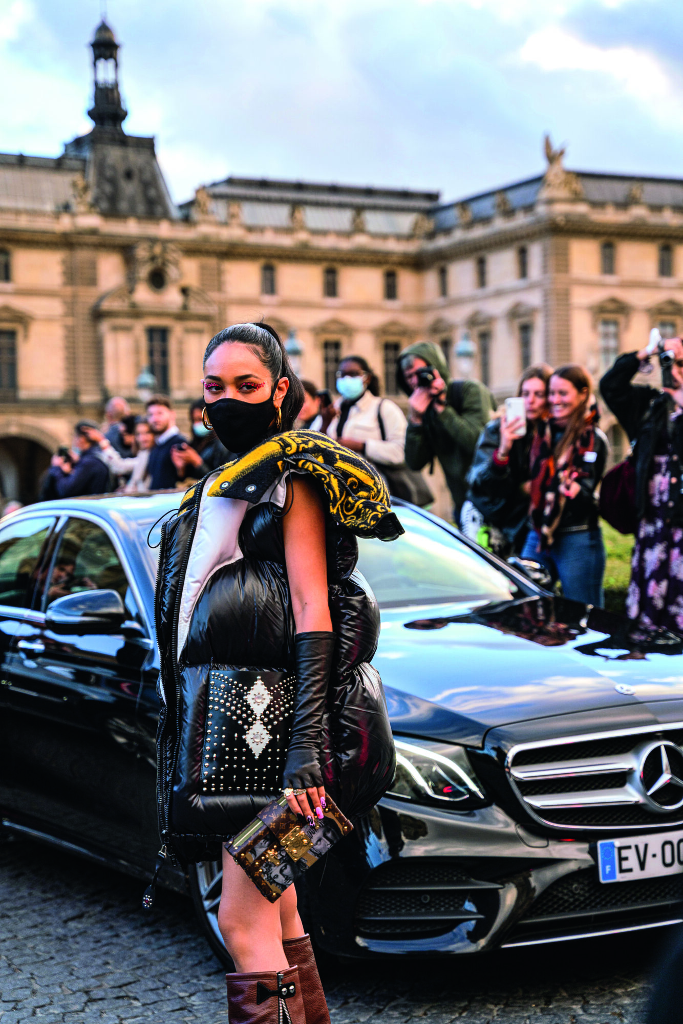 Показ новой коллекции Louis Vuitton на неделе моды в Париже