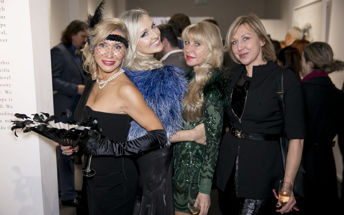 Russian Roulette Magazine Party in London Opera Gallery, 2018